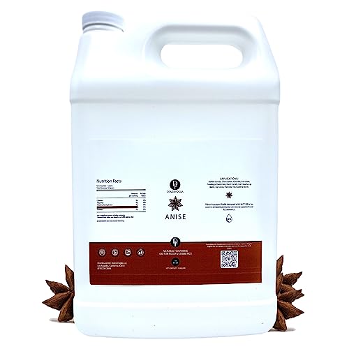 Dolce Flav Anise Flavoring Oil for Desserts, Bulk Restaurant Size, 1 Gallon