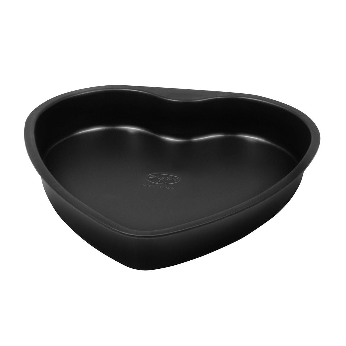 Dr. Oetker Tradition 24 cm Non-Stick Bakeware Heart Mould, Black