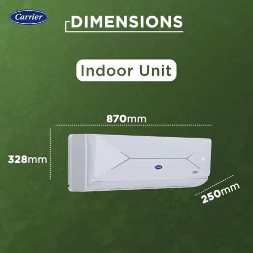 Image of Carrier 1.5 Ton 3 Star 19k XPERT EDGE Fxi Star Split AC| Coppper| 6 in 1 Flexicool Cooling| PM 2.5 Filter |Sleep Mode, Auto Restart, INSTA COOL /TURBO | 4-Way swing, Cools upto 55C(White)