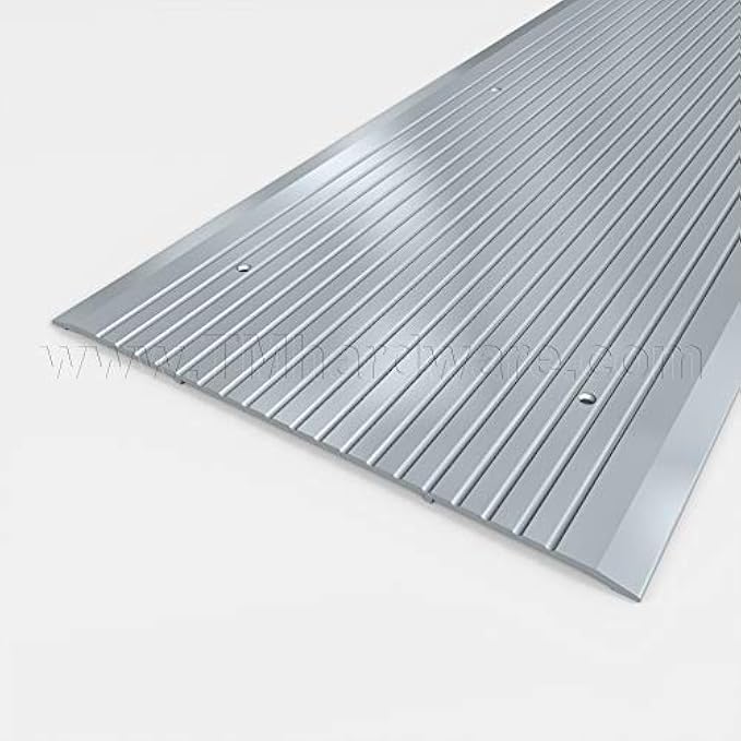 High Quality 12" Wide Aluminum Threshold (36", Silver)