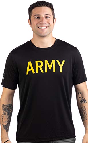 Army Wicking PT Style Shirt | U.S. Military Performance Training Infantry Workout T-Shirt2