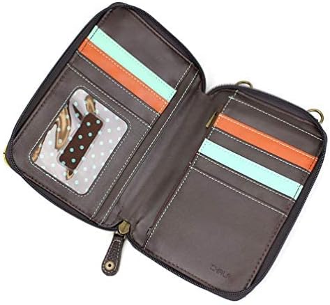 CHALA Wallet Crossbody Cell Phone Purse - Women Faux Leather Multicolor Handbag with Adjustable Strap - Image 4