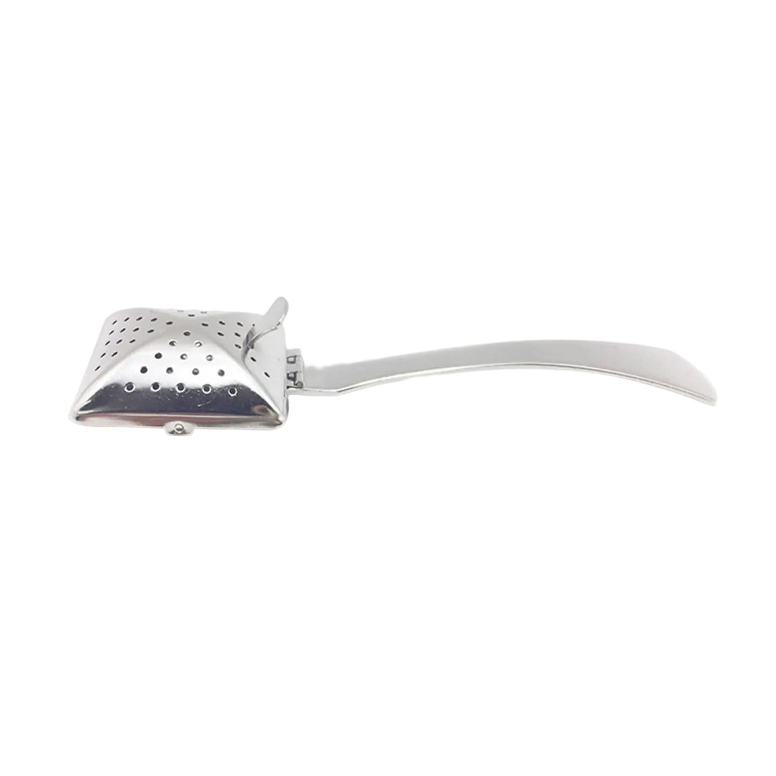 Xuqizzpp 1 Metal Teas Strainer Meshs Filter Teas Infuser Teas Strainers Teas Infusers Stainless Steel Texture For Brewing Teas