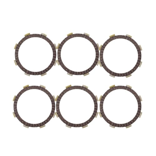 Lot de 6 disques d'embrayage moto pour moteur CBR250 MC22 MC19 NC14 | Plaques friction