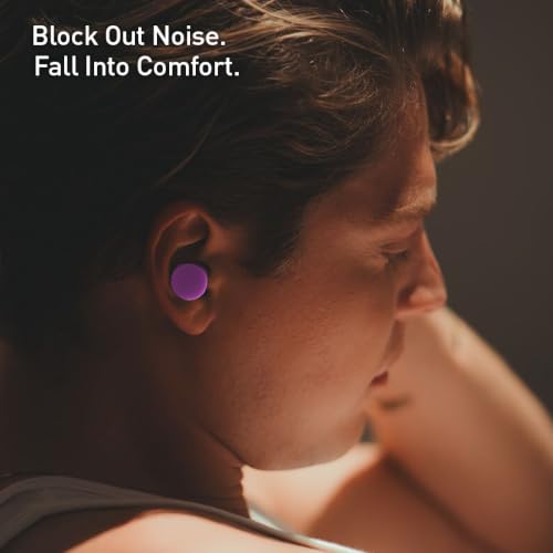 Image of Flents Protechs Quiet Time Foam Ear Plugs, NRR 33, 12 Pair, Purple