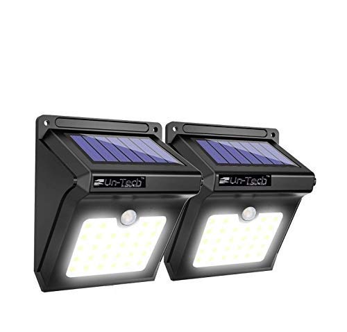 Gadgetbucket UnTech Solar Motion Sensor 20 LED Wall Light -Pack of 2