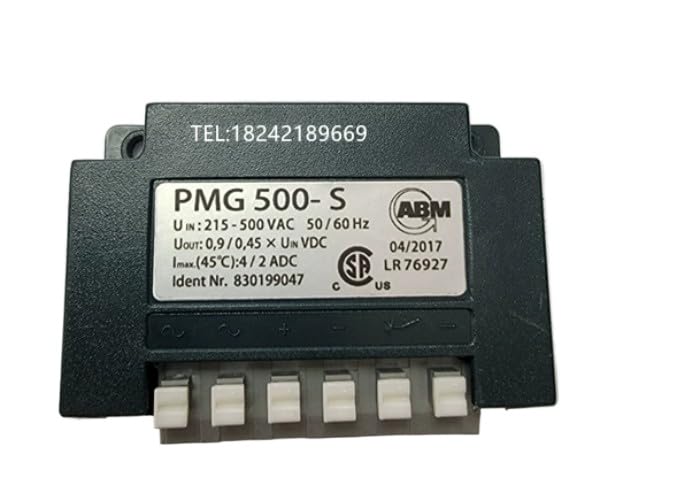 1PC New PMG 500-S PMG510-S Transformer Rectifier 830199047 215-500 VAC 50/60Hz (PMG500-S??)