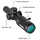 Paike Tactical Optical 1-5x24 Zielfernrohr 30 mm Weitwinkelsicht Rot Grün Beleuchtetes Jagdzielfernrohr