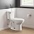 American Standard 609AA001.020 Cadet PRO Two-Piece Toilet with Slow-Close Seat and Wax Ring, Elongated Front, Chair Height, White, 1.28 gpf