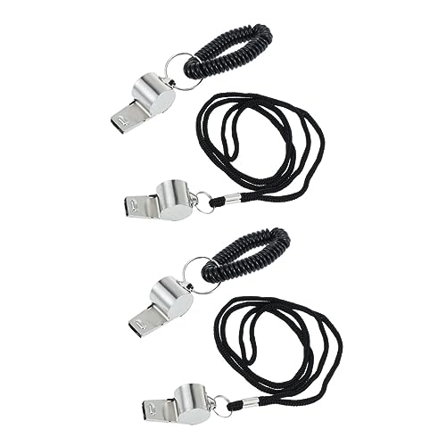 Silbatos de Acero Inoxidable Amosfun Pack 4 miniatura 1