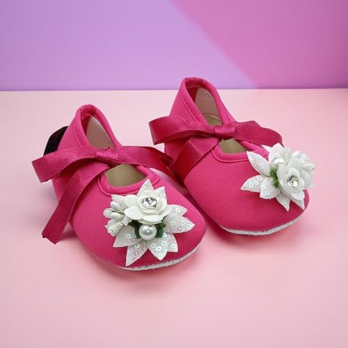 Image of Rsmart, Baby Boys & Girls Floral Design Shoes with Soft Sole