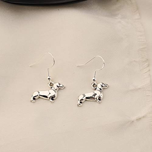 SEIRAA Dachshund Dog Earrings Doxie Mom Gifts Ideas Puppy Animal Dog Lover Jewelry4