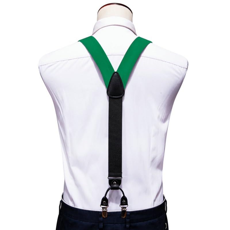 Set de Tirantes, Pajarita y Pañuelo de Seda para Hombre miniatura 4