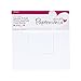 Produktbild Papermania PMA150207 Quadratisch Tri Fold Foto Aperture Karte Blanks 300gsm 10Pk - Weiß