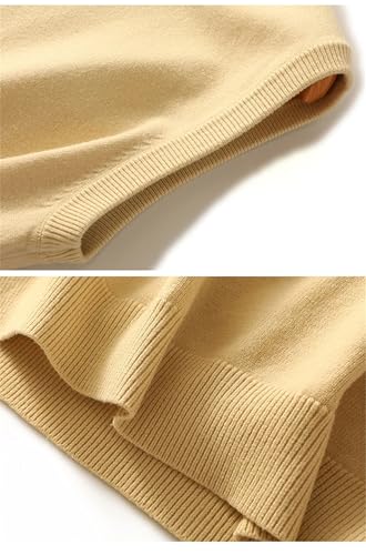 UIOKLMJH Men's Spring Autumn Daily V-Neck Sleeveless Sweater Vest Business Solid Color Loose Knitted Waistcoat3