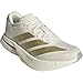 Adidas, Womens, Adizero Boston 13 Running Shoes, Chalk White/Gold Metallic/Orange Tint, 7.5, B - Medium