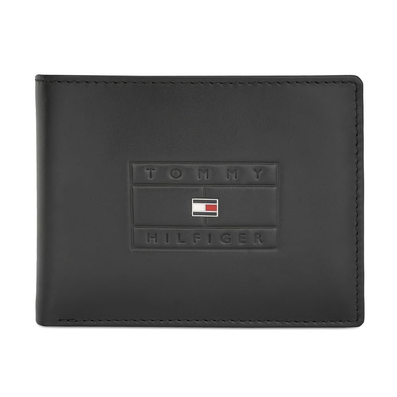 tommy hilfiger Amherst Men Leather Passcase Wallet - Black, No. of Card Slot - 12-picture-19