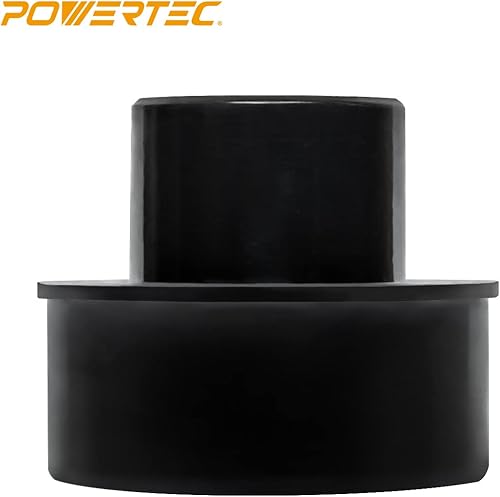 Miniatura 2 de POWERTEC 70104-P2 Reductor de manguera de 4 pulgadas a 2-12 pulgadas, accesorios de recolección de polvo para manguera de recolección de polvo,