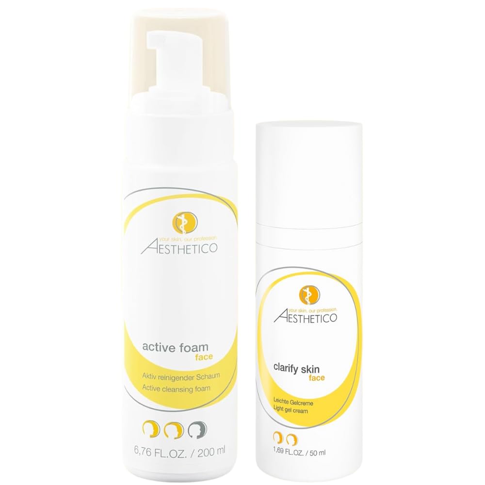 Aesthetico Active Foam Clarify Skin Sparset für Unreine Haut