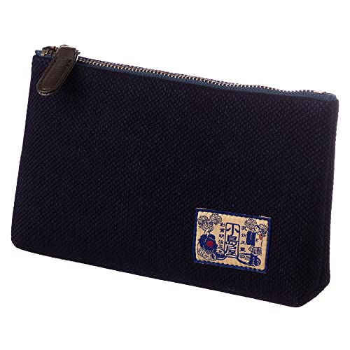 ������ �h�q�D�t�@�X�i�[�|�[�` ���σ|�[�` �������f�� ���B������ ��ʌ��̍H�|�i Pouch made of indigo dye fabric, Saitama craft (A-2�u���[)