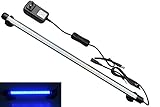 Mingdak LED Aquarium Light for Fish Tanks,57 Leds,18.5-inch,blue