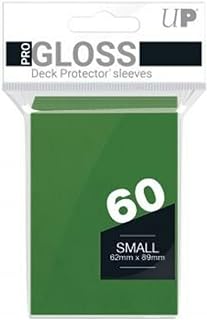 Ultra Pro Sleeves 60 d10 Card Game (Small, Green)