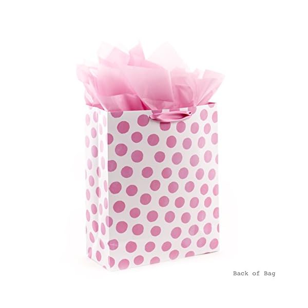 Hallmark Große Geschenktüte für Mädchen mit Seidenpapier für Babypartys, neue Mütter und mehr (G is for Girl) Large Groß… – Bild 6
