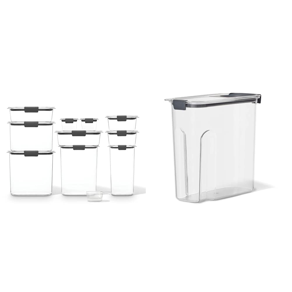 M*i様 Rubbermaid プレミアムフードストレージシステム 7個セット Amazon.com: Rubbermaid Brilliance Food Storage Containers and