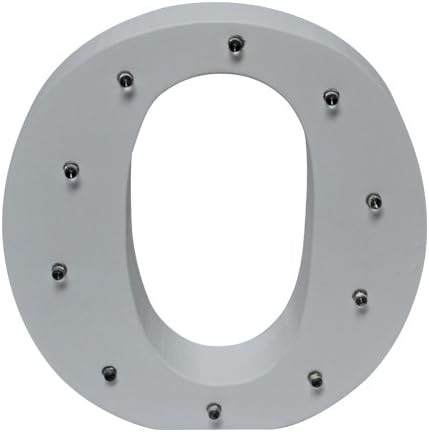 Miniatura 2 de Royal Brands Letrero decorativo con luz LED, letra del alfabeto de madera iluminada, funciona con pilas, decoración de marquesina para fiestas,