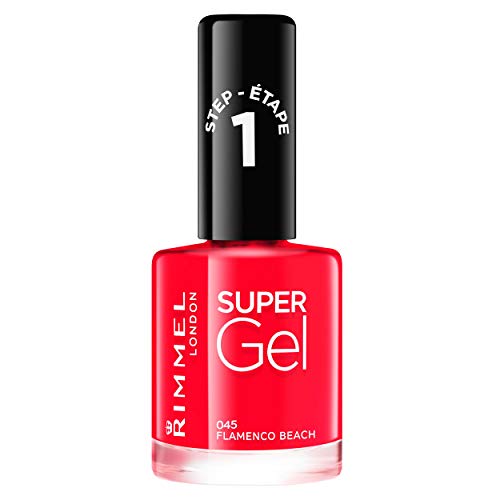 Vernis À Ongles Gel Teinte Flamenco Beach 045 Super Gel Rimmel Le Vernis À Ongles - vue 3