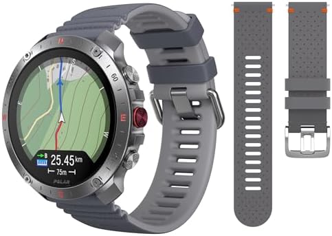 Polar Grit X2 Pro – Montre GPS avec Bracelet Cuir supplémentaire,...