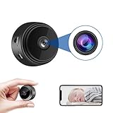 JMADENQ Spy Camera, Mini Hidden Cameras, Mini Camera HD 1080P with Night Vision and Motion, Activated Indoor Use Security Cameras, Surveillance Cam for Nanny Car Home Office