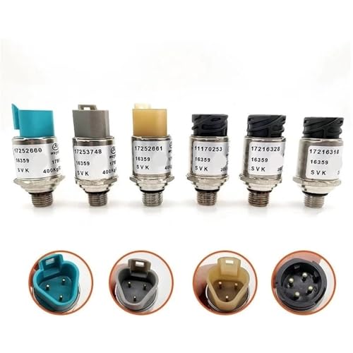 Sensor de presión de alta resistencia para excavadoras EC140 a EC360B 11170253 3