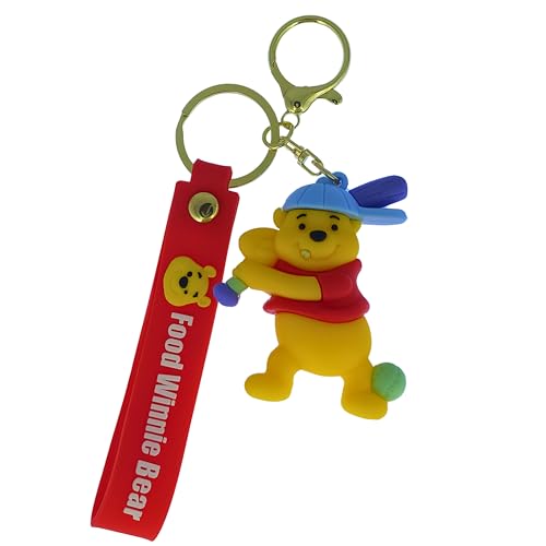 Image of OTTAVO Cute Cartoon 3D Silicone High -Quality PVC Material Keychain, Suitable for Boys and Girls - Pack of 1.