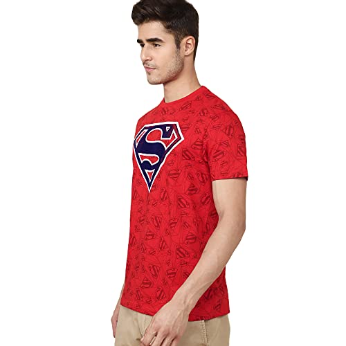 Image of Free Authority Harry Potter Printed Regular Fit Red Cotton Men's T-Shirt