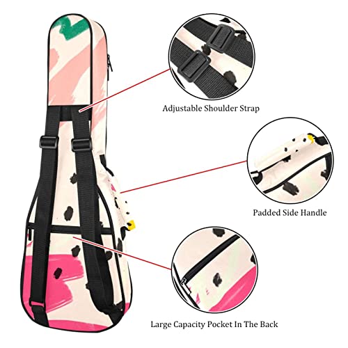 Housse ukulélé ténor rembourrée et sac à dos étanche de 53cm - 3