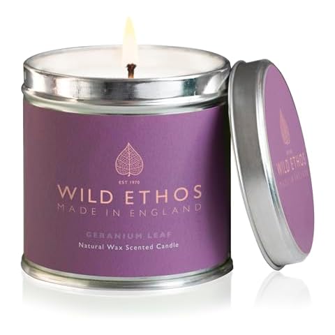 Wild Ethos Naturals Geranium Leaf Candle Cover