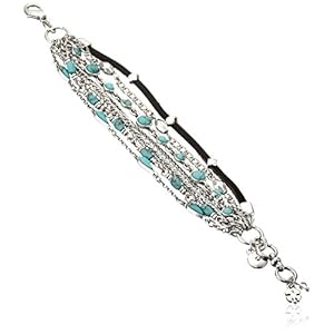 Lucky Brand Mini Lucky Layer Turquoise Bracelet