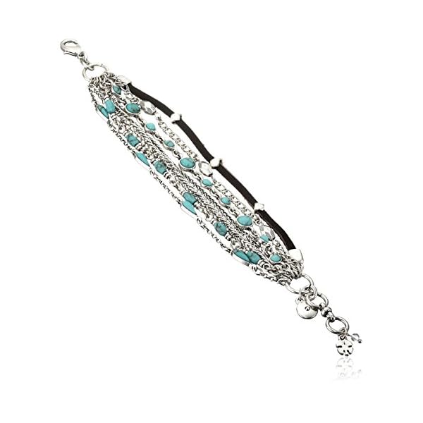 Lucky Brand Mini Lucky Layer Turquoise Bracelet