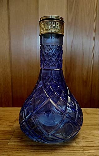 Shisha Alpha Trap Handcut Traditionell Messing Kohleteller mit Logo - Royal Blue - Made in Turkey – Bild 3