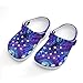 Boy's Fashion Beach Pool Slippers Toddler Sandals for Stylish Water Play, Purple Fly Dragon