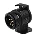 Produktbild RETYLY 13 zu 7 Pin Adapter Anhaenger 12V Abschleppstange Wohnwagen LKW elektrischer Wandler