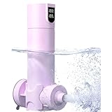 Bath Jets for Tub – Portable Cordless Bath Jet Spa for Bathtub with Vacuum-Lock Suction, Dual Jet & Bubble Mode, 360° Adjustable Water Flow