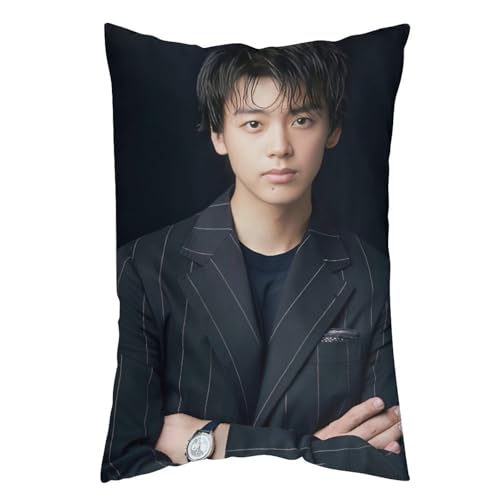 竹内涼真 竹内崚 たけうち りょうま 超クリア 韓流1 抱き枕カバー 長方形 等身大クッションカバー 両面プリント 気持ちいい 安眠 隠しファスナー式 伸縮性 着脱簡単 肌触り良い 柔らかい 四季兼用 ベッド飾り 20"x30"