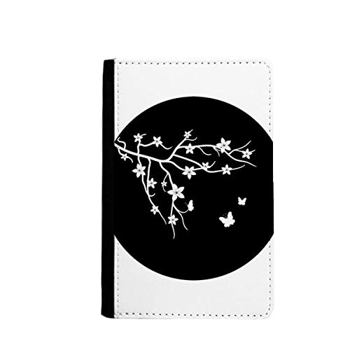 Porte-passeport Japon en étui portefeuille voyage aux finitions Sakura