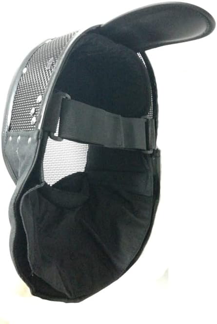 Miniatura 9 de ASAki - Máscara de esgrima LV2, CE1600N Hema Gear con forro de cobertura completa (extraíble y lavable), protección de las orejas, resiste el golpe