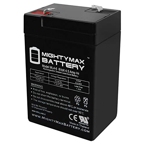 6V 4.5AH Battery Replaces Power Wheels Harley Rocker - P5065 #1