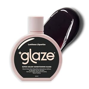 glaze Super Color Conditioning Gloss 6.4fl.oz (2-3 Hair Treatments) Award Winning Gloss Treatment & Semi-Permanent Hair Dye. No mix, no mess hair mask colorant – guaranteed results in 10 minutes