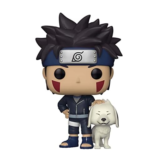 Funko Pop! Animation: Naruto-Kiba Inuzuka with Akamaru - Figura de Vinilo Coleccionable - Idea de Regalo- Mercancia Oficial - Juguetes para Niños y Adultos - Anime Fans - Muñeco para Coleccionistas