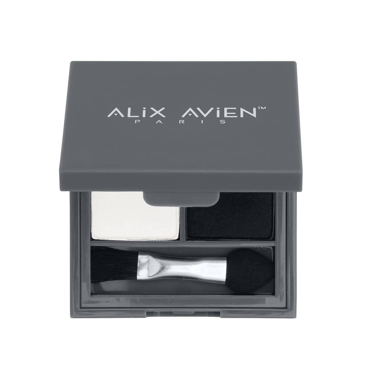 ALIX AVIEN Göz Farı - Duo Eyeshadow 201 Pearly White & Black Velvet 3 g